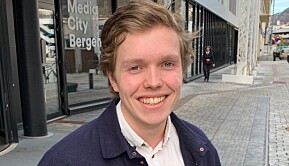 Gard Skulstad Johanson gleder seg over å være gjenvalgt til universitetsstyret. Gard Skulstad Johanson gleder seg over å være gjenvalgt til universitetsstyret.