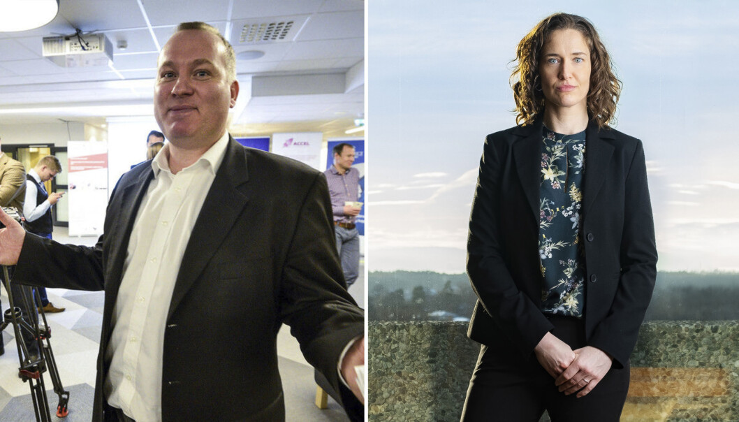 Styreleder og daglig leder, Anders Haugland og Trine Ellingsen, i Foreningen for innovasjonsselskaper i Norge, FIN. Styreleder og daglig leder, Anders Haugland og Trine Ellingsen, i Foreningen for innovasjonsselskaper i Norge, FIN.