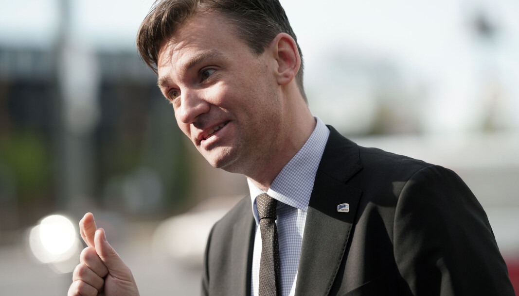 Henrik Asheim, forskning- og høyere utdanningsminister for Høyre. Her utenfor Rikshospitalet i mai 2020. Henrik Asheim, forskning- og høyere utdanningsminister for Høyre. Her utenfor Rikshospitalet i mai 2020.