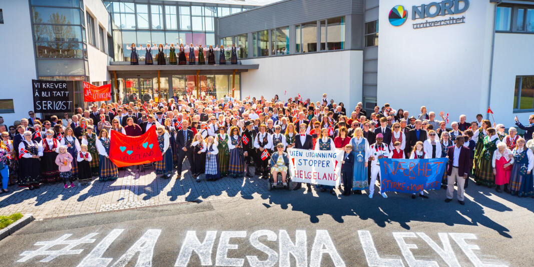 Nord Universitets reduksjon langs Helgelandskysten har tydeligvis resultert i dalende søkertall for Nord, skriver Catrine Hole. Nord Universitets reduksjon langs Helgelandskysten har tydeligvis resultert i dalende søkertall for Nord, skriver Catrine Hole.