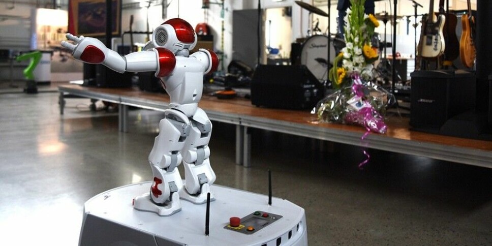 Universitetet i Agders campus i Grimstad har en egen robot-lab. Nå vil universitetet også kjøpe inn en cobot til e-helsesatsingen sin..