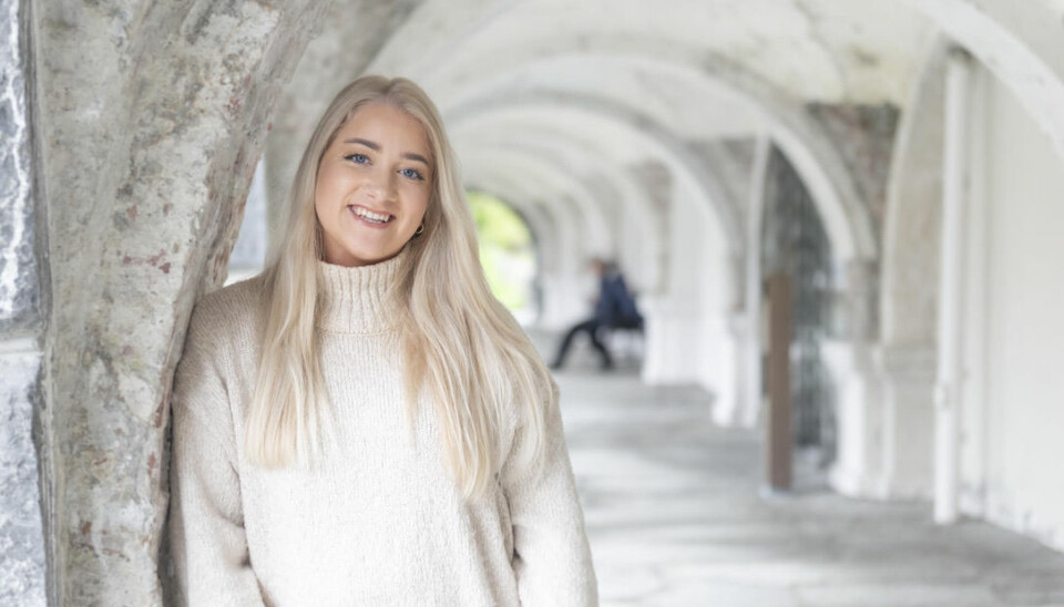 Sandra Amalie Lid Krumsvik (25) ønskjer å leia studentparlamentet ved UiB komande studieår.