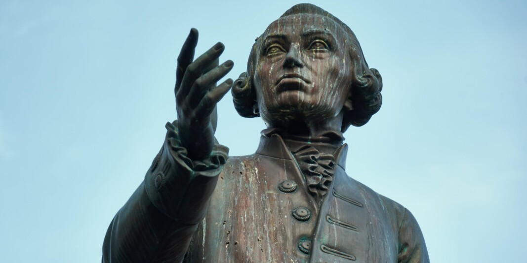 Tenkere som Aristoteles, Kant, Bentham, Hare og Rawls, for å nevne noen, opererte ikke løsrevet fra allmenmoralen, men hvor ville allmenmoralen vært i dag uten bidragene fra disse og andre etikere, spør innleggsforfatteren. På bildet en statue av Immanuel Kant fremfor universitetet i Kaliningrad i Russland. Tenkere som Aristoteles, Kant, Bentham, Hare og Rawls, for å nevne noen, opererte ikke løsrevet fra allmenmoralen, men hvor ville allmenmoralen vært i dag uten bidragene fra disse og andre etikere, spør innleggsforfatteren. På bildet en statue av Immanuel Kant fremfor universitetet i Kaliningrad i Russland.