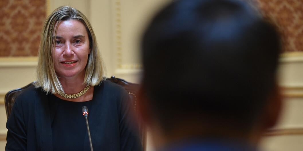 EUs tidligere utenrikssjef Federica Mogherini blir trolig ny rektor for Europa-colleget. EUs tidligere utenrikssjef Federica Mogherini blir trolig ny rektor for Europa-colleget.