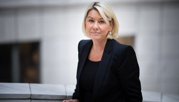 Justisminister Monica Mæland. Justisminister Monica Mæland.