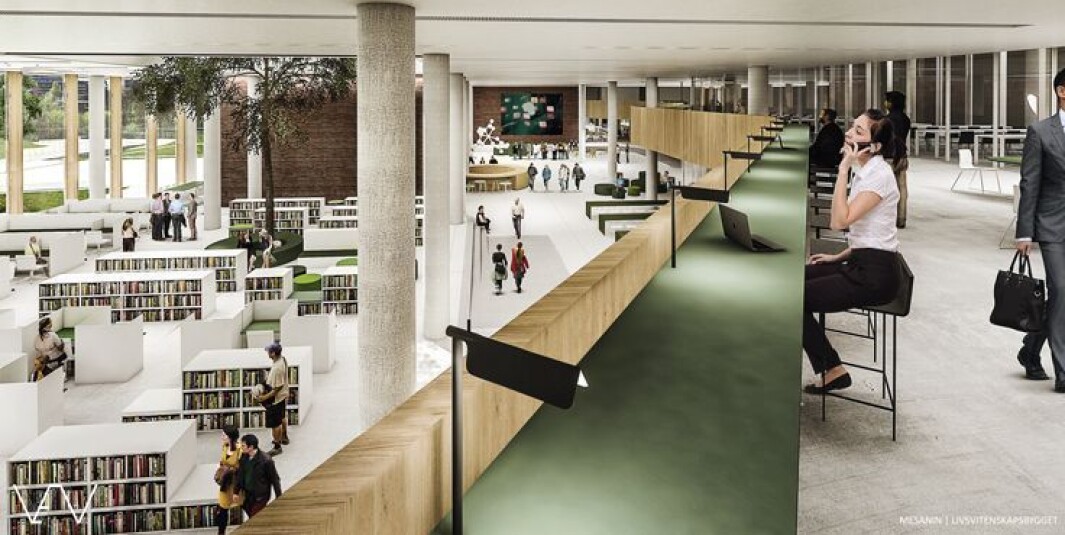 Livsvitenskapsbygget ved Universitetet i Oslo er ett av de store statlige byggeprosjektene med kontor og undervisningslokaler. Livsvitenskapsbygget ved Universitetet i Oslo er ett av de store statlige byggeprosjektene med kontor og undervisningslokaler.