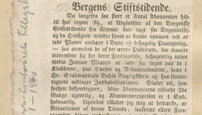 Hver årgang er innbundet til en bok. Innlimt i den første årgangen finner vi en annonse fra Bergens Adressecontoirs Efterretninger, signert forlegger Johan P. Petersen, hvor det oppfordres til å tegne en «Subscription» ... «behagentlig inden medio Januar Maaned». Hver årgang er innbundet til en bok. Innlimt i den første årgangen finner vi en annonse fra Bergens Adressecontoirs Efterretninger, signert forlegger Johan P. Petersen, hvor det oppfordres til å tegne en «Subscription» ... «behagentlig inden medio Januar Maaned».