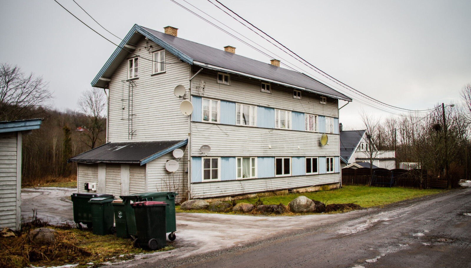 Human rights organizations and a fictitious university has been operated from this house Human rights organizations and a fictitious university has been operated from this house