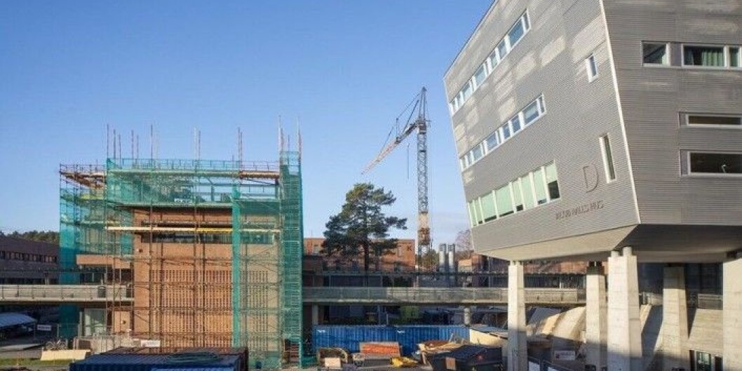 Det har vært stor byggeaktivitet på UiAs campus i Kristiansand. Det har fått fart på bruken av tidligere ubrukte midler. Det har vært stor byggeaktivitet på UiAs campus i Kristiansand. Det har fått fart på bruken av tidligere ubrukte midler.