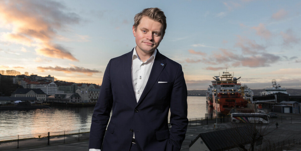 Peter Frølich, stortingsrepresentant for Høyre — og bergenser.