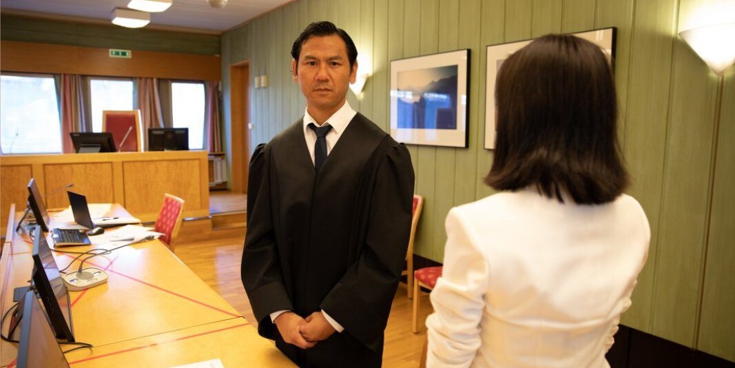 Advokat Ole Marius Leirvåg forsvarte den 23 år gamle studenten i Romsdal tingrett i førre veke. Advokat Ole Marius Leirvåg forsvarte den 23 år gamle studenten i Romsdal tingrett i førre veke.