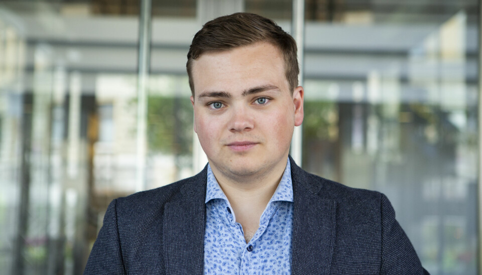Andreas Trohjell, leder for Norsk studentorganisasjon (NSO).