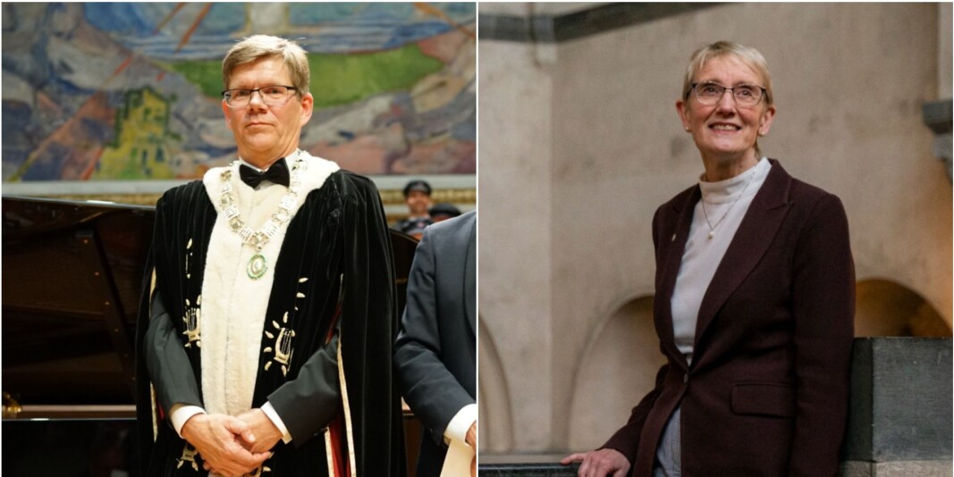 Rektor ved Universitetet i Oslo, Svein Stølen og rektor ved NTNU, Anne Borg er begge veldig glade for å ha fått tilslag på sine søknader om å danne såkalte European Universities. Rektor ved Universitetet i Oslo, Svein Stølen og rektor ved NTNU, Anne Borg er begge veldig glade for å ha fått tilslag på sine søknader om å danne såkalte European Universities.