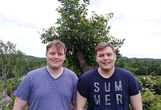 Tvillingbrødre (23) begynner på doktorgrad