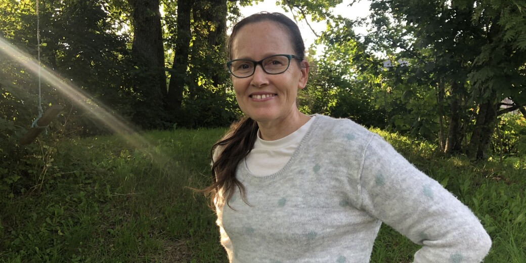 Bente Stadven (55) skal ta høyere utdanning for første gang. Bente Stadven (55) skal ta høyere utdanning for første gang.