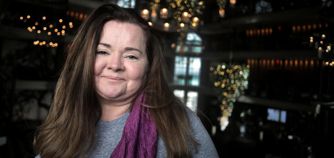 Som en av grunnleggerne av MeToSTEM ble Bethann McLaughlin høsten 2018 tildelt MIT's Disobedience Award Som en av grunnleggerne av MeToSTEM ble Bethann McLaughlin høsten 2018 tildelt MIT's Disobedience Award