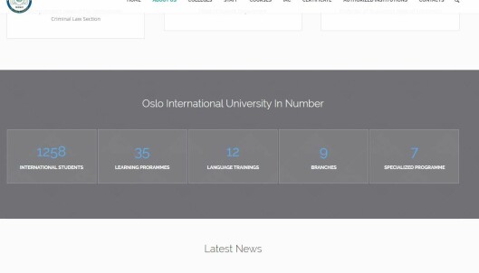 1258 students were students at the university, according to its own website