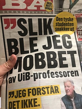 Bergensavisen (BA) tidligere i år. Bergensavisen (BA) tidligere i år.