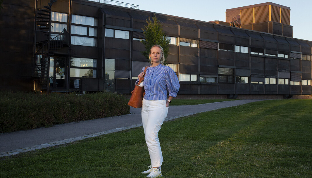 — De er nok ikke så komfortable med det, sier Sæther om ledelsens reaksjon. — De er nok ikke så komfortable med det, sier Sæther om ledelsens reaksjon.