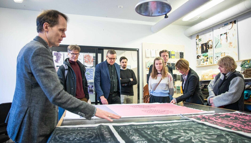 Universitetsstyret ved OsloMet på omvisning på OsloMets campus Kjeller, på Romeriket. Styret lytter ikke til innspill, mener innleggsforfatterne. Universitetsstyret ved OsloMet på omvisning på OsloMets campus Kjeller, på Romeriket. Styret lytter ikke til innspill, mener innleggsforfatterne.