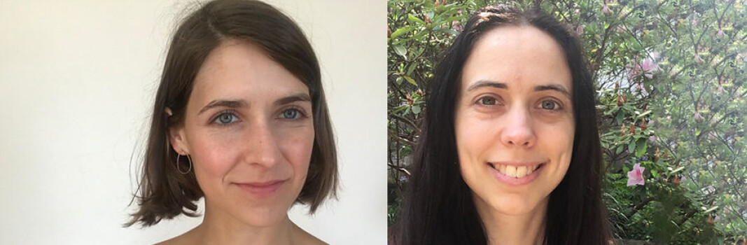Lisa Piccirillo t.v. og Nina Holden. Begge har blitt tildelt årets Maryam Mirzakhani New Frontiers pris. Lisa Piccirillo t.v. og Nina Holden. Begge har blitt tildelt årets Maryam Mirzakhani New Frontiers pris.