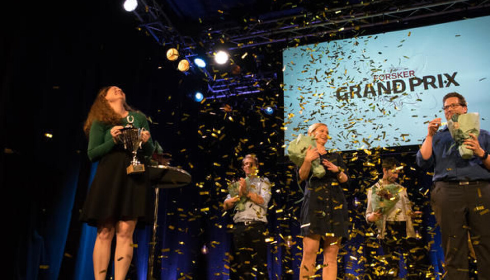 Vinnerne i delfinale i Stavanger 2020. Forsker Grand Prix.