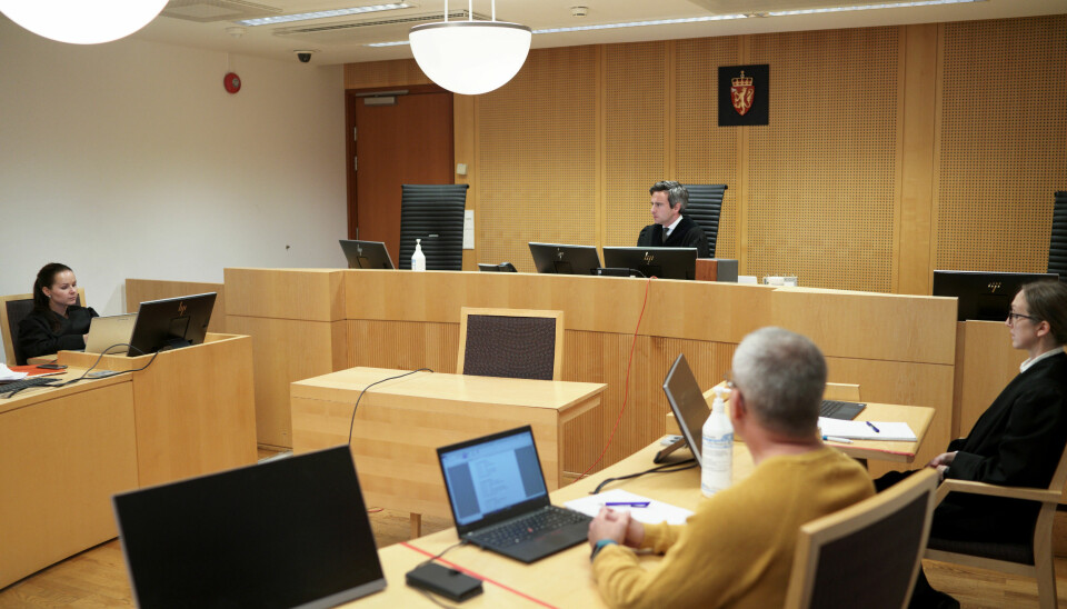 Rettssaken går over tre dager i Oslo tingrett. Studenten er representert av advokat Henriette Willix (til v.)