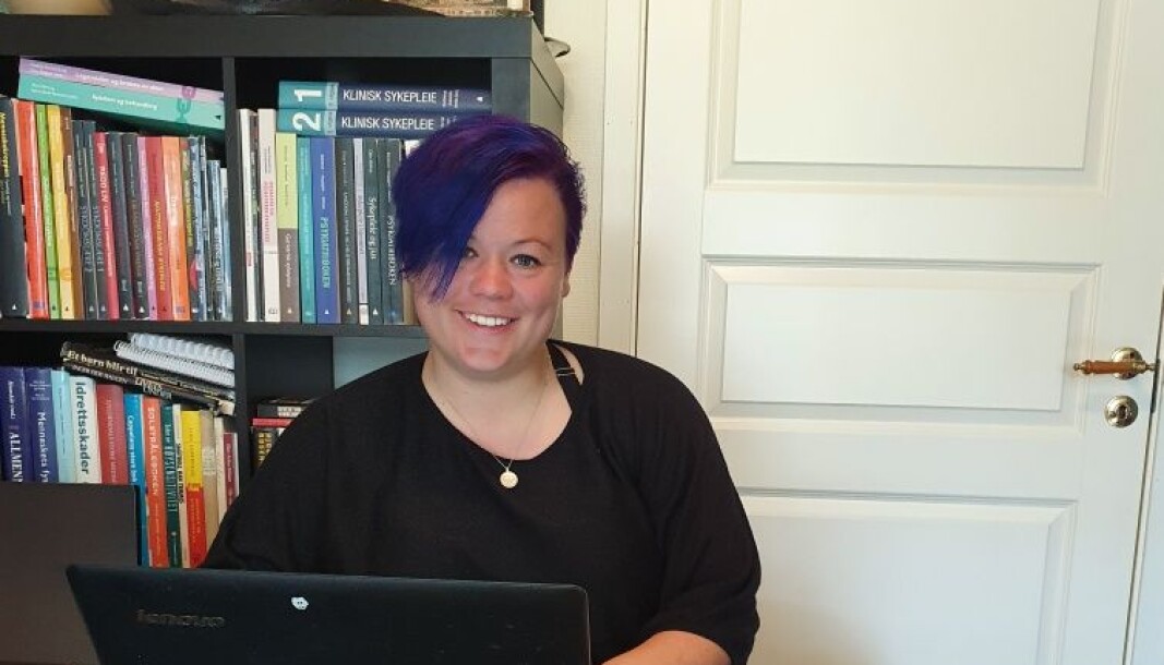 Kathrine Hvidsten er en av studentene som var med på det virtuelle utvekslingsprosjektet ved Høgskulen på Vestlandet. Kathrine Hvidsten er en av studentene som var med på det virtuelle utvekslingsprosjektet ved Høgskulen på Vestlandet.