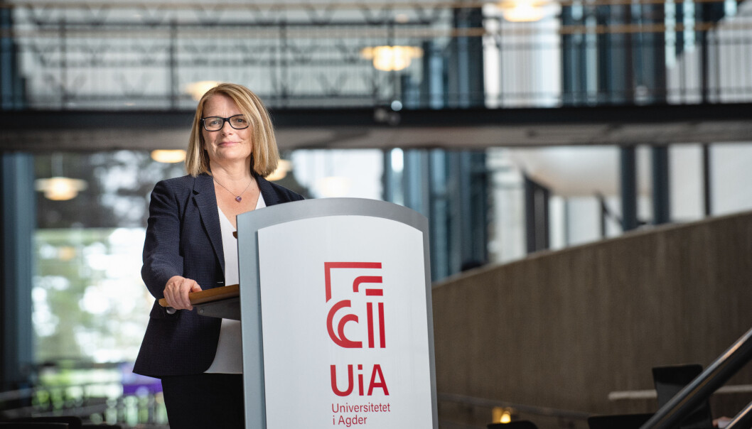 — Det er ingen grunn til å bekymre seg for at det kommer til å poppe opp en haug med utdanninger. Vi ser dette som langsiktige arbeid, sier rektor ved Universitetet i Agder, Sunniva Whittaker. — Det er ingen grunn til å bekymre seg for at det kommer til å poppe opp en haug med utdanninger. Vi ser dette som langsiktige arbeid, sier rektor ved Universitetet i Agder, Sunniva Whittaker.