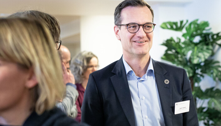 Universitetsdirektør Jørgen Fossland ved UiT. Universitetsdirektør Jørgen Fossland ved UiT.