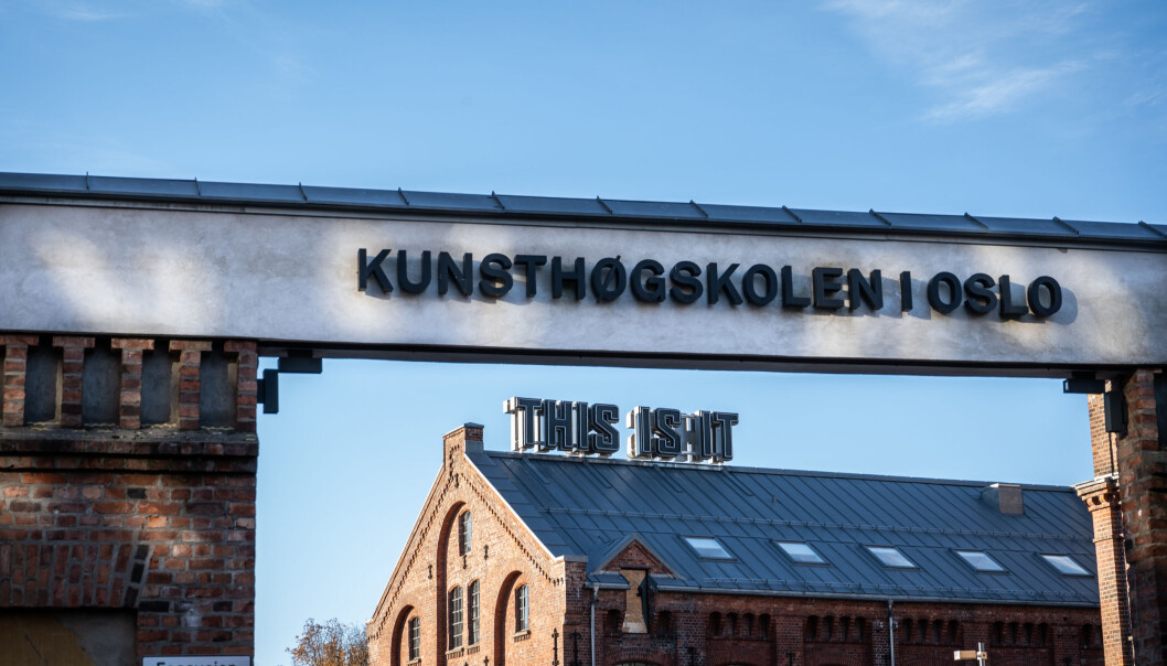 Kunsthøgkolen i Oslo. Kunsthøgkolen i Oslo.