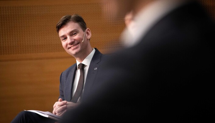 Statråd Henrik Asheim er i Arendal mandag og deltar i debatten om samarbeid for et grønt skifte. Foto: Siri Øverland Eriksen Statråd Henrik Asheim er i Arendal mandag og deltar i debatten om samarbeid for et grønt skifte. Foto: Siri Øverland Eriksen