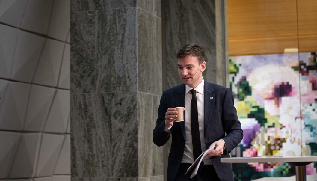 Henrik Asheim orienterte alle landets rektorer på universiteter og høgskoler om de nye koronatiltakene torsdag. Henrik Asheim orienterte alle landets rektorer på universiteter og høgskoler om de nye koronatiltakene torsdag.