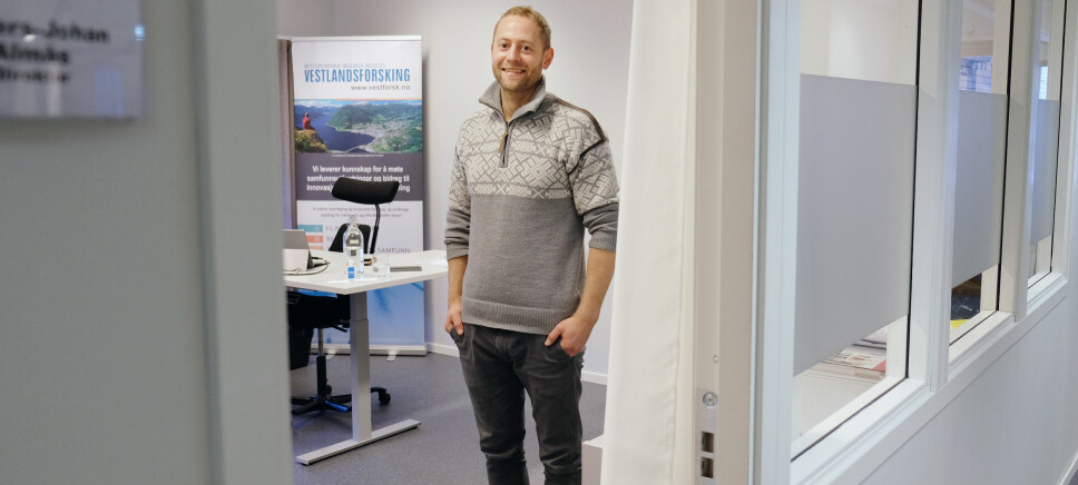 Anders-Johan Almås leiar Vestlandsforsking i Sogndal. Han meiner instituttet står støtt på eigne bein.
