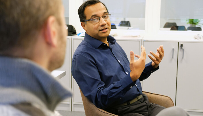 Rajendra Akerkar leiar eit stort prosjekt med partnarar frå mange land. Han seier dette er eit bra prosjekt - så lenge ein vert kvitt covid-19. Rajendra Akerkar leiar eit stort prosjekt med partnarar frå mange land. Han seier dette er eit bra prosjekt - så lenge ein vert kvitt covid-19.