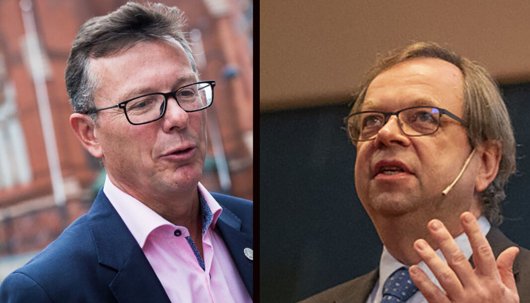 Avtroppende rektor ved UiB, Dag Rune Olsen (t.v.) og prorektor ved UiT, Kenneth Ruud, vil konkurrere om toppjobben både som rektor ved UiT og muligens etterhvert toppsjef i Forskningsrådet. , Avtroppende rektor ved UiB, Dag Rune Olsen (t.v.) og prorektor ved UiT, Kenneth Ruud, vil konkurrere om toppjobben både som rektor ved UiT og muligens etterhvert toppsjef i Forskningsrådet. ,