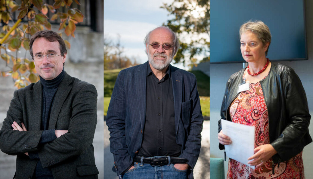 Rektorene Johann Roppen, Petter Aasen og Hanne Solheim Hansen har alle vært i møter om koronasituasjonen fredag. Rektorene Johann Roppen, Petter Aasen og Hanne Solheim Hansen har alle vært i møter om koronasituasjonen fredag.