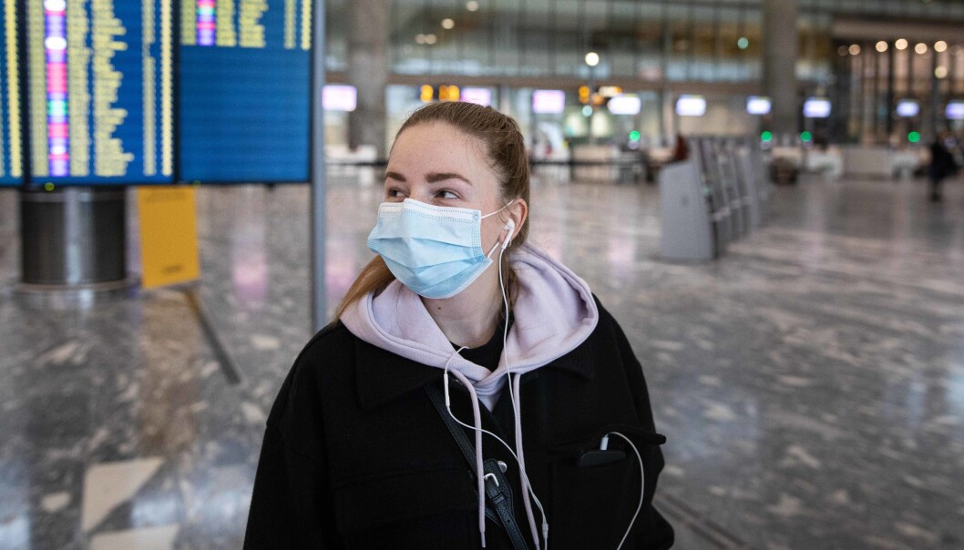Silje Sørhus på vei tilbake til masterarbeid ved NTNU. Hun har vært hjemme i Lier noen uker. Silje Sørhus på vei tilbake til masterarbeid ved NTNU. Hun har vært hjemme i Lier noen uker.