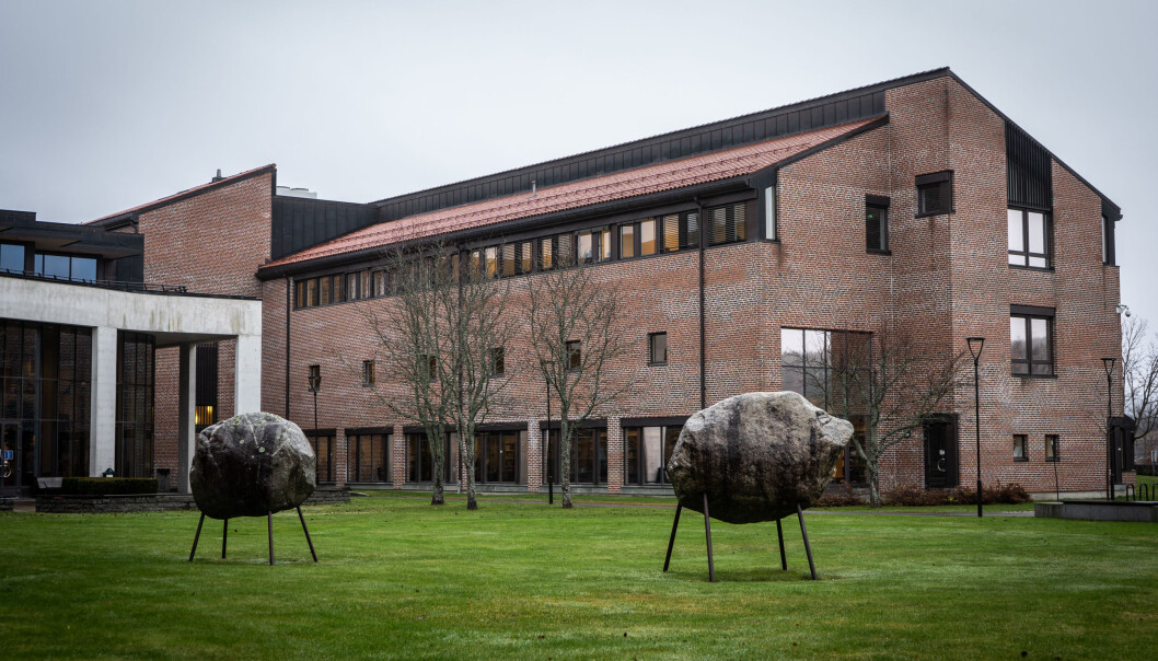 Er strukturene som sitter i veggene her ved Universitetet i Sørøst-Norge i Bø, rasistiske? Er strukturene som sitter i veggene her ved Universitetet i Sørøst-Norge i Bø, rasistiske?