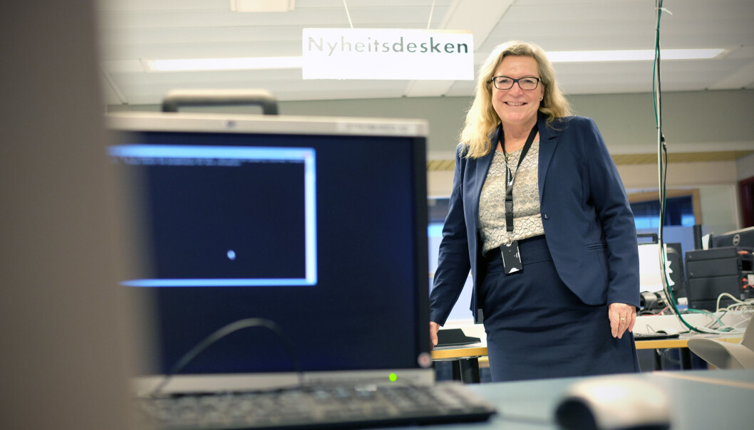 — Vi må reflektere over det totale bildet først, og så kan rapportene fra den enkelte enhet presenteres på enhetene, sier dekan ved Avdeling for mediefag ved Høgskulen i Volda, Kate Kartveit. — Vi må reflektere over det totale bildet først, og så kan rapportene fra den enkelte enhet presenteres på enhetene, sier dekan ved Avdeling for mediefag ved Høgskulen i Volda, Kate Kartveit.