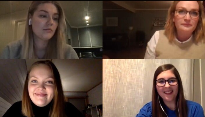 Prisen går til nesnastudentene ved Kathrine Dishington Johnsen, Wanja Skog Hermansen, Aurora Hoff-Blyseth og Fay-Renée Olsen Prisen går til nesnastudentene ved Kathrine Dishington Johnsen, Wanja Skog Hermansen, Aurora Hoff-Blyseth og Fay-Renée Olsen