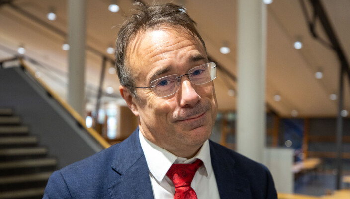 Johann Roppen, rektor ved Høgskulen i Volda. Johann Roppen, rektor ved Høgskulen i Volda.