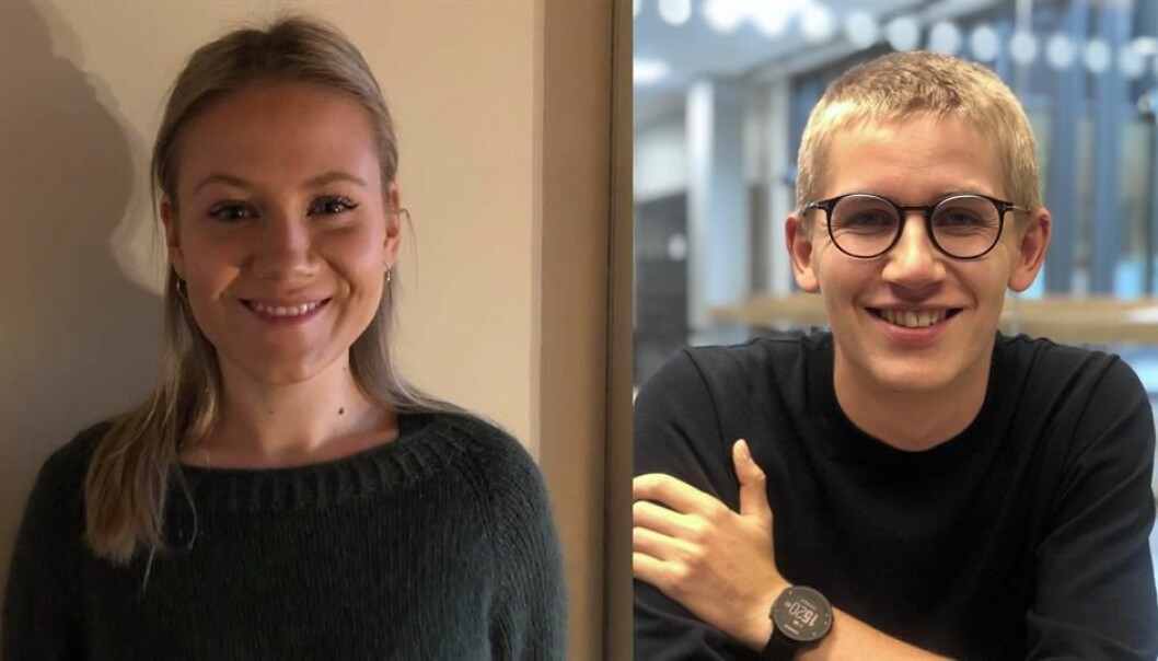 Malene Grov Almås og Espen Dyngeland er to av de seks lærerstudentene som er tatt opp på forskerlinjen med en forskerkarriere i sikte.