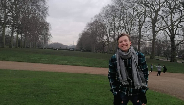 Det er god plass i Hyde Park om dagen. Mathias Ambjør er blant de siste norske studentene som er kommet til Storbritannia for å ta fatt på studier før Brexit formelt trer i kraft fra nyttår. Det er god plass i Hyde Park om dagen. Mathias Ambjør er blant de siste norske studentene som er kommet til Storbritannia for å ta fatt på studier før Brexit formelt trer i kraft fra nyttår.