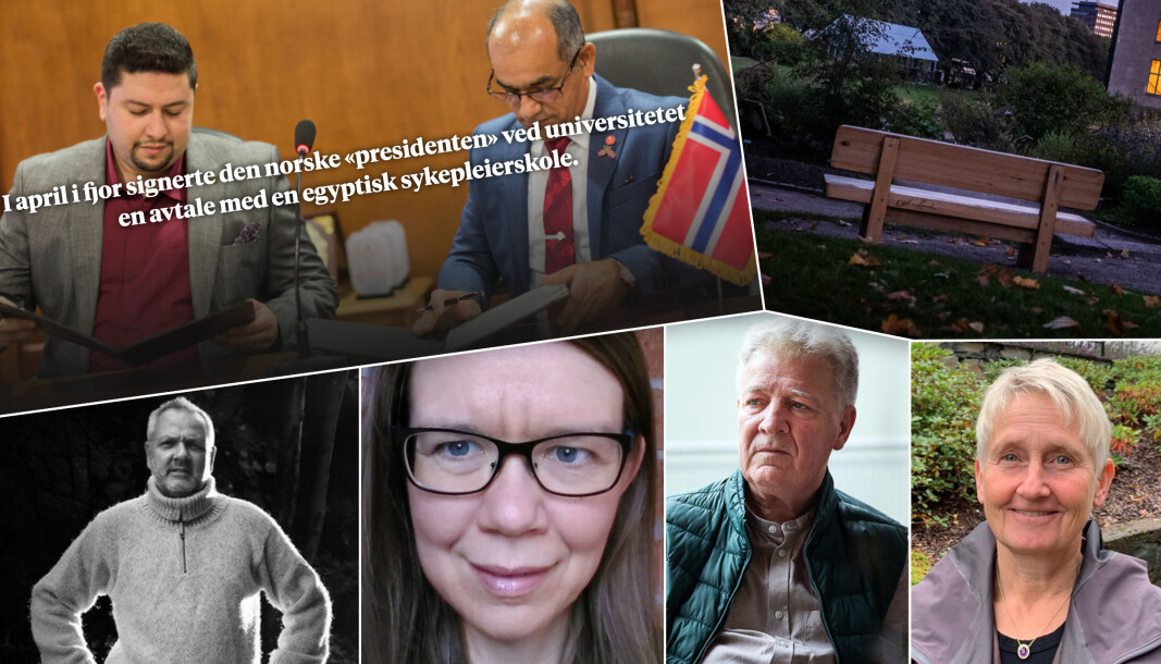 Bildene representerer noen av de mest leste sakene i Khrono i 2020. Bildene representerer noen av de mest leste sakene i Khrono i 2020.