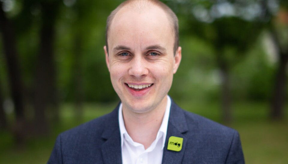 Torkil Vederhus er i dag partisekretær i Miljøpartiet de Grønne