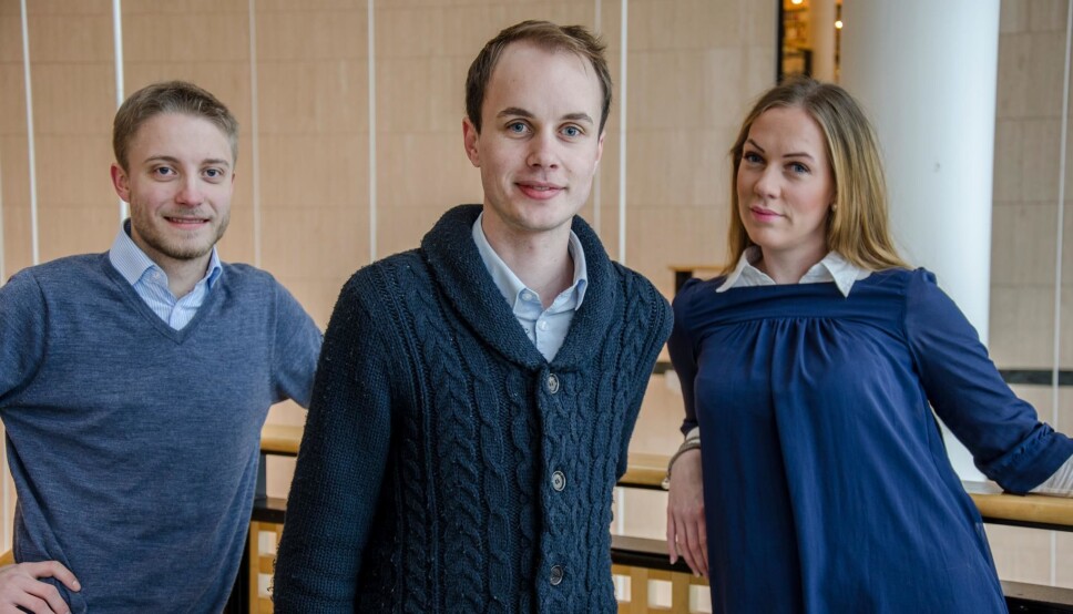 I 2013 stilte daværende student Torkil Vederhus til valg som rektor, sammen med Tobias Langhoff (t.v.) og Sunniva Rose.