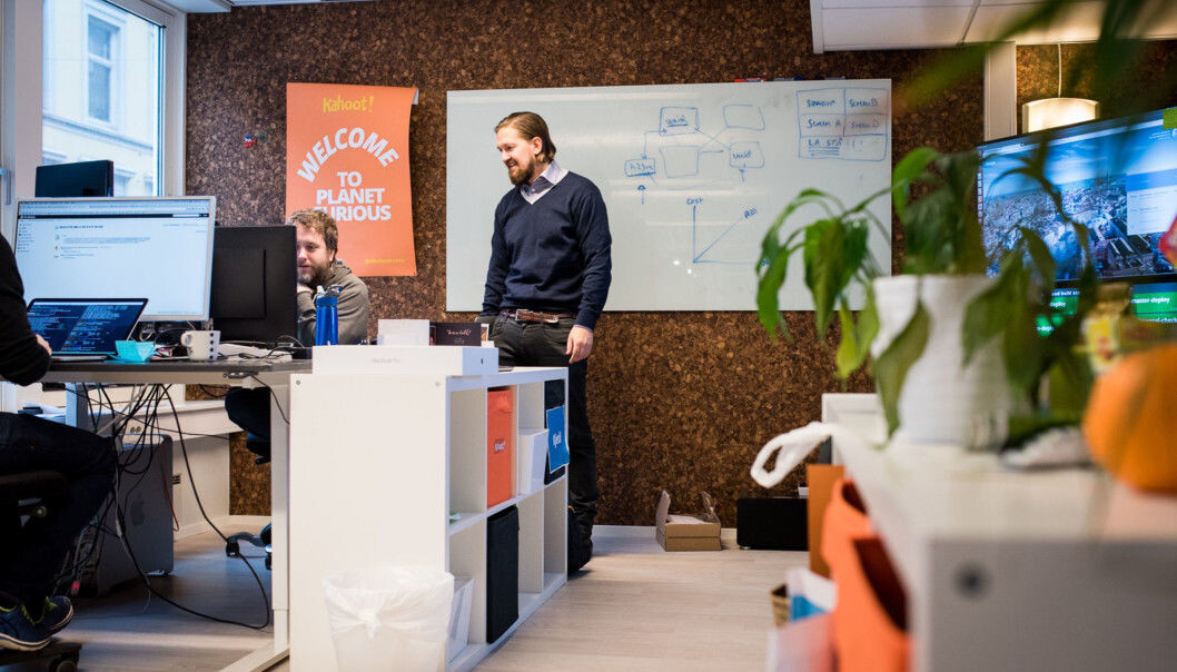 Åsmund Furuseth er medgründer i Kahoot. Åsmund Furuseth er medgründer i Kahoot.