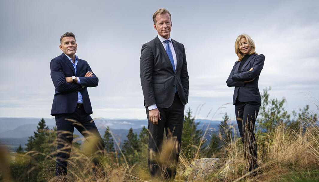 Avtroppende rektorat ved OsloMet - storbyuniversitetet (fv. Per Martin Norheim-Martinsen, Curt Rice, Nina Waaler) . Foto: Benjamin A. Ward / OsloMet Avtroppende rektorat ved OsloMet - storbyuniversitetet (fv. Per Martin Norheim-Martinsen, Curt Rice, Nina Waaler) . Foto: Benjamin A. Ward / OsloMet