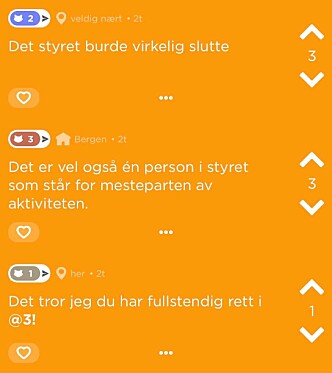 Skjermdump fra Jodel. Skjermdump fra Jodel.